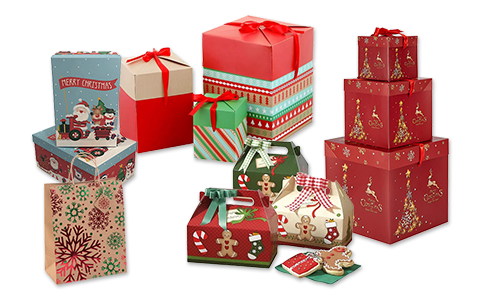 christmas packaging boxes