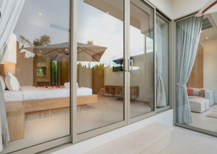 Slide and hide door